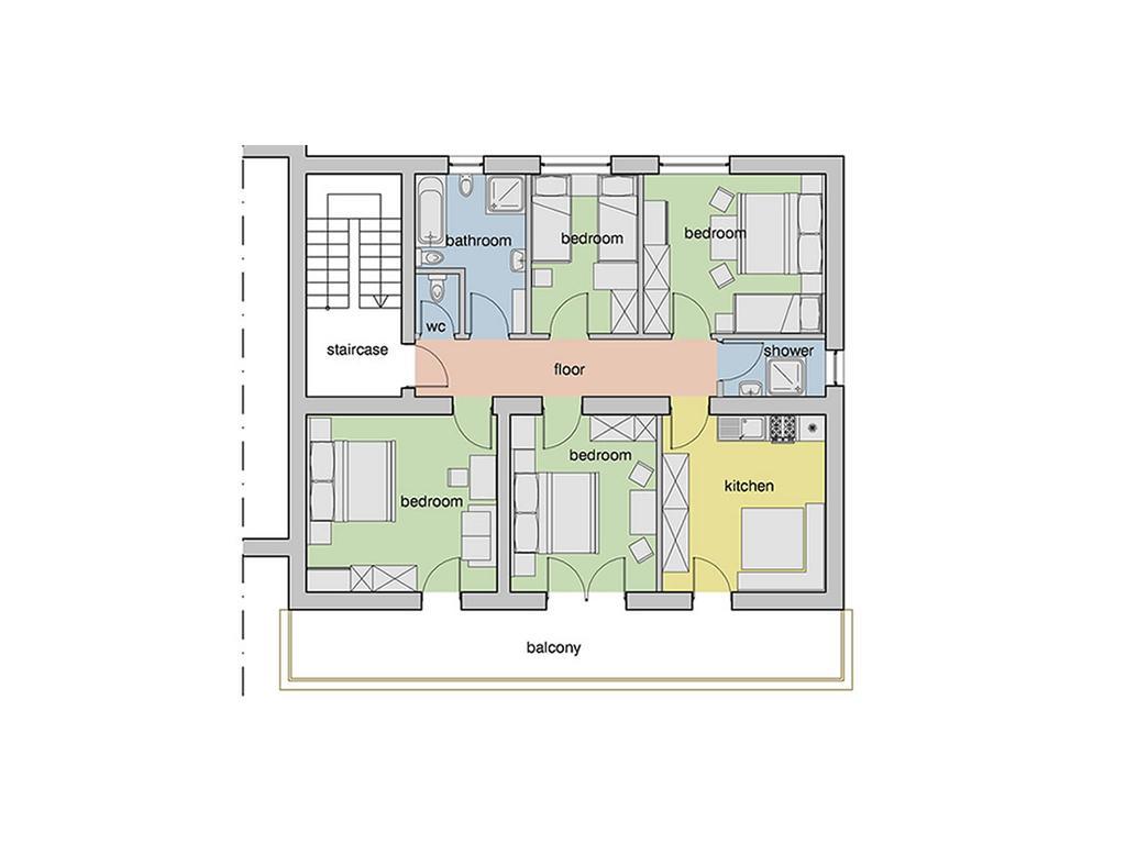 Apartament Ciasa Complojer La Val Zewnętrze zdjęcie